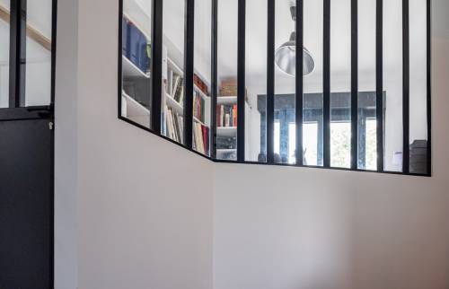 Verrière d'atelier pour un bureau à domicile