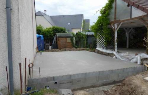 Dalle béton