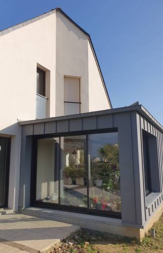 Extension de maison terminée