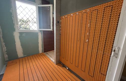 Pose d'un chauffage électrique mural et au sol à Toulouse 31300