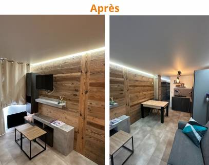 Travaux salon Alpes