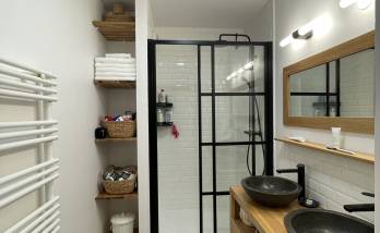 Rénovation de salle de bain pour un look industriel à Igny (91)