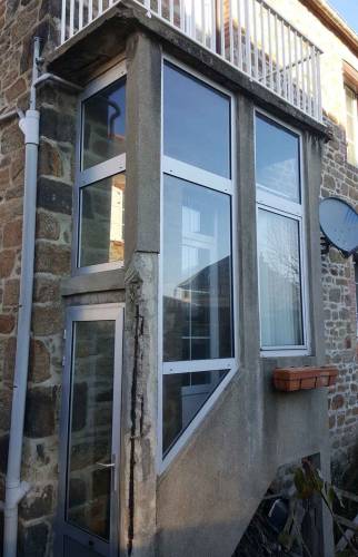 "Véranda" à Saint-Malo avant travaux