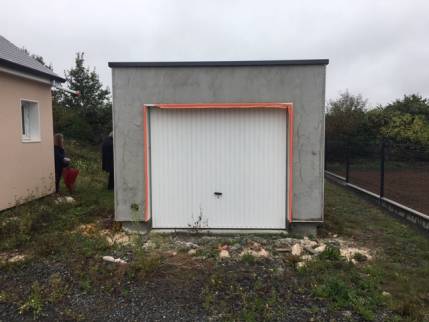 Garage avant travaux de finition - Nantes 44
