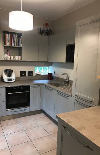 Vue intérieure cuisine