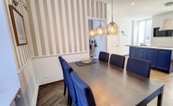 Salle à manger rénovée