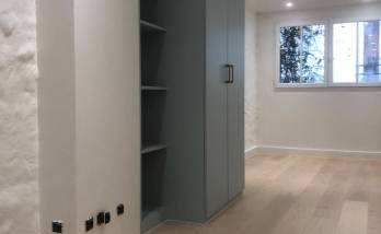 Après les travaux - création d'un meuble sur mesure
