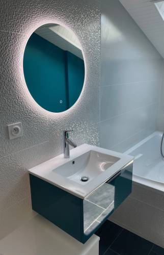 Rénovation d'une salle de bains à Bouguenais