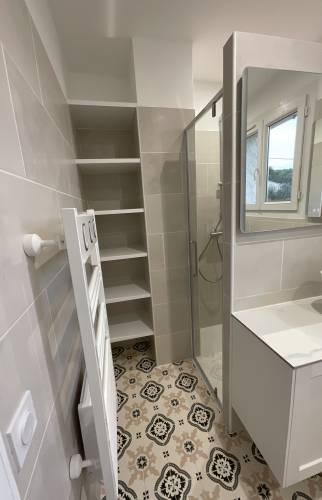 Salle de bain après travaux