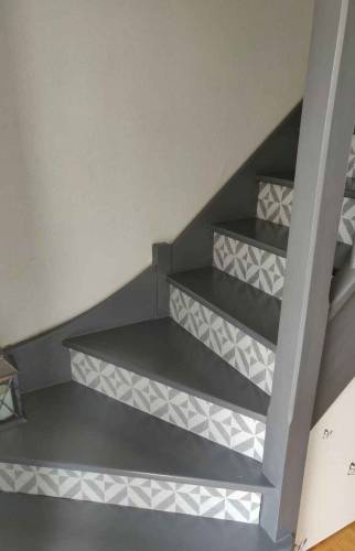 Décoration des contre marche d'un escalier (91)