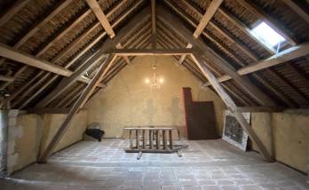 Magnifique charpente traditionnelle dans le Perche