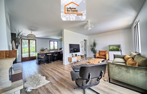 Rénovation complète d’un salon à Amancy (74800)