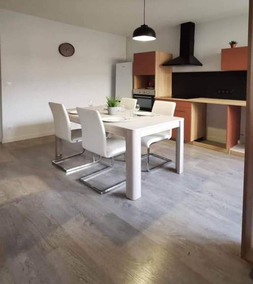 Cuisine ouverte rénovée