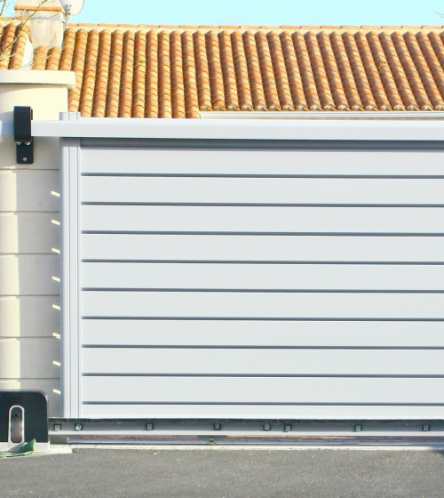 pose d'un portail électrique