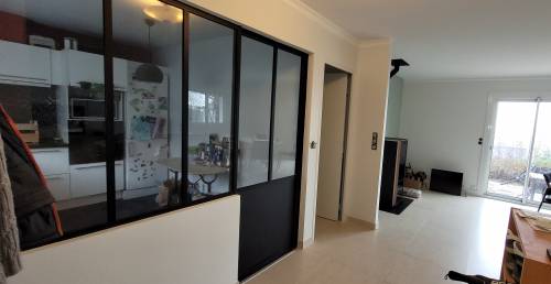 L'entrée après travaux