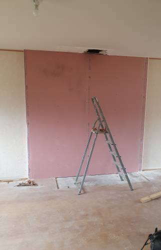 Travaux en cours rénovation maison