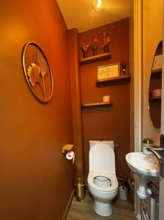 Toilette rénovée Eaubonne