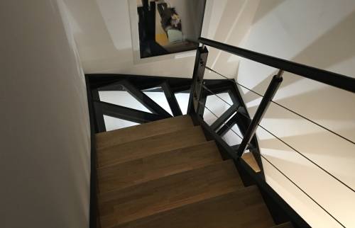 Escalier - Vue volée de marches