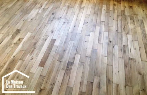  APRES travaux rénovation et réparation parquet existant
