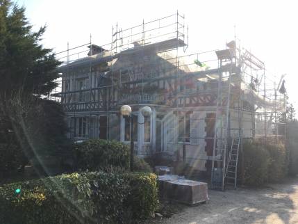 Rénovation de toiture en cours (Yerres 91330)