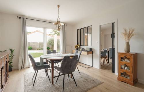 Rénovation complète d’une maison de plain-pied à Vertou (44120)  - salon séjour