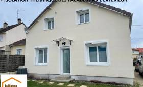 Maison après pose de l'ITE (Brunoy 91800)