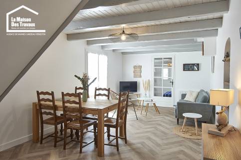 Aménagement d'un salon dans le Golfe du Morbihan
