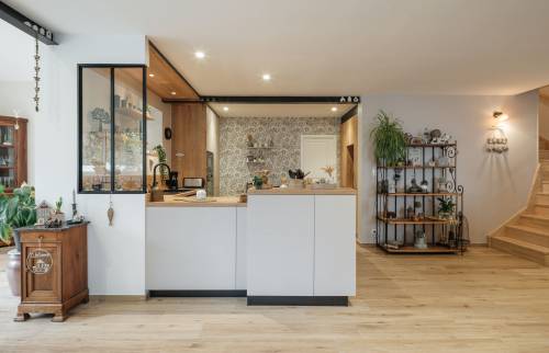 Extension & Rénovation d'une maison- Carquefou (44470)- Cuisine