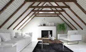 Combles aménagés après rénovation