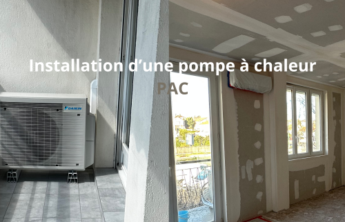Installation d'une pompe à chaleur (PAC) à Oullins-Pierre Bénite (69310)