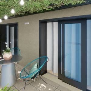 Aménagement d'une terrasse vue sur mer - Célia Giberot - La Maison Des Architectes