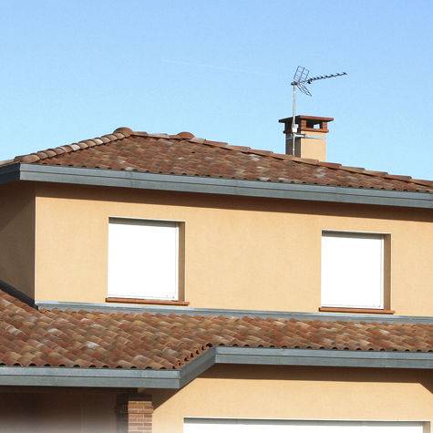 Rénovation tuiles canal ocre 