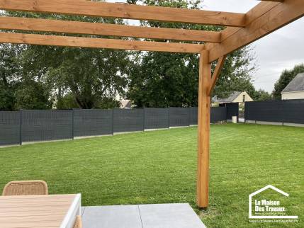Création d'une pergola en bois à Vannes (56000)