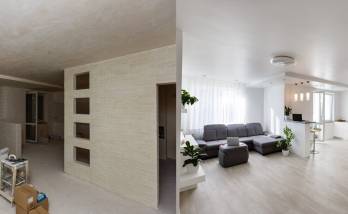 Travaux finis appartement