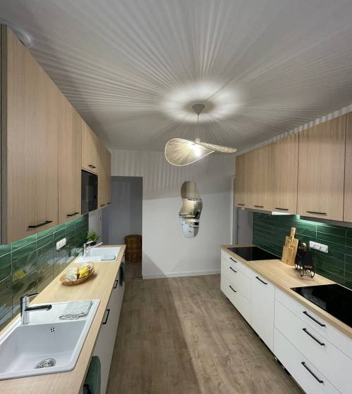 Aménagement de cuisine dans un espace de coliving - Montauban 82000