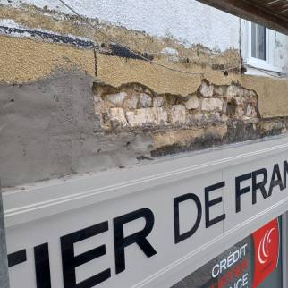 Mur extérieur à rénover La Rochelle