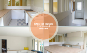 Rénovation complète d'une maison à Gradignan 