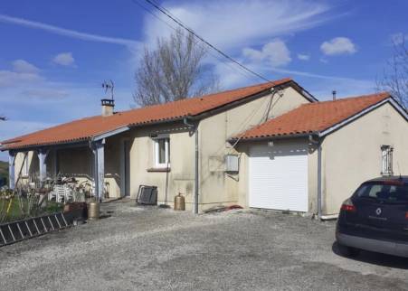 Maison avant travaux d'isolation thermique extérieure - Caussade 82300
