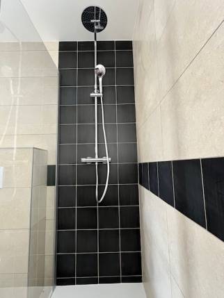 Création de salle de bain avec douche de plain-pied - Nantes 44