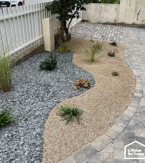 Aménagement extérieur sur Audrieu 14250