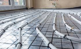 tubes chauffage au sol 