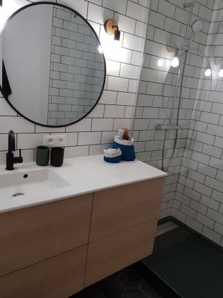 Salle de bain rénovée Thonon-les-Bains
