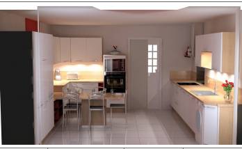 Une cuisine sur-mesure pour cet appartement neuf du sud de Paris