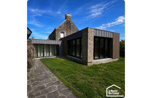 Façade extension maison 