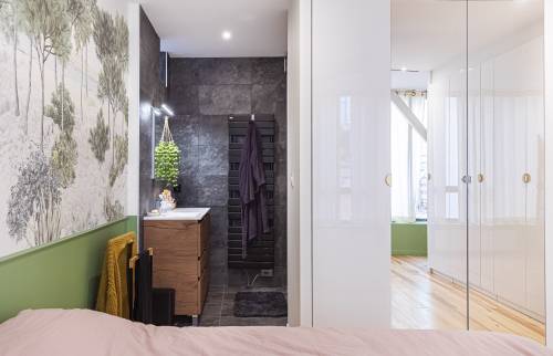 Salle de douche et dressing