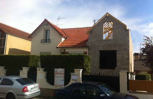 Agrandissement de maison à Vaires sur marne