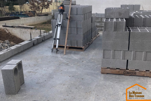 extension de maison travaux