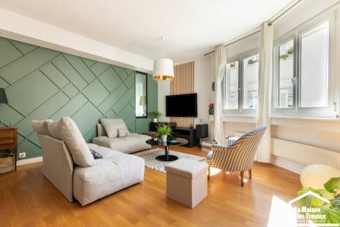 Rénovation et décoration d'un appartement de caractère situé sur Lyon