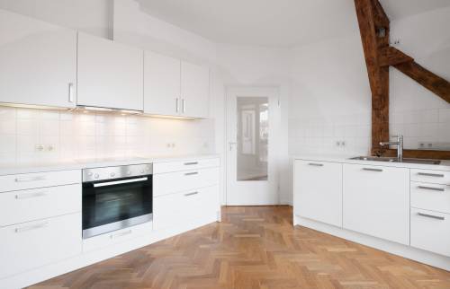 cuisine sous combles