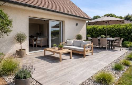 Rénovation de terrasse à Benerville-sur-Mer